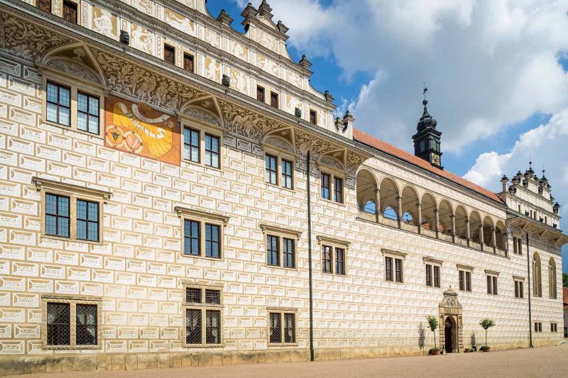 Kasteel Litomyšl in Tsjechië staat op de werelderfgoedlijst van Unesco
